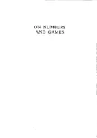 On numbers and Games